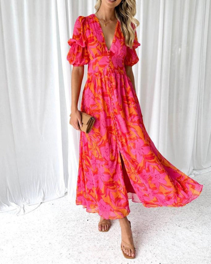 Valerie™ Vibrant Summer Maxi Dress