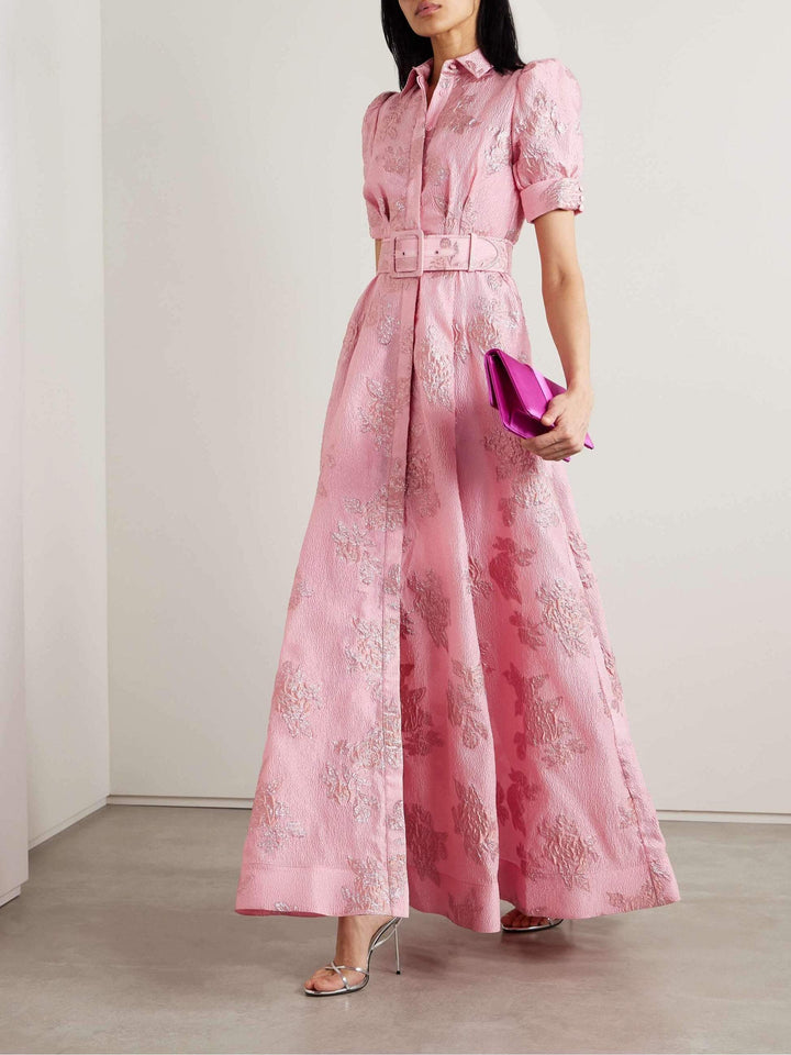 Celina | Short Puff Sleeves Dress